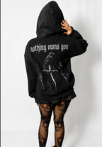 Possessionless 'Nocturne' Fur Zip-Up Hoodie — product detail