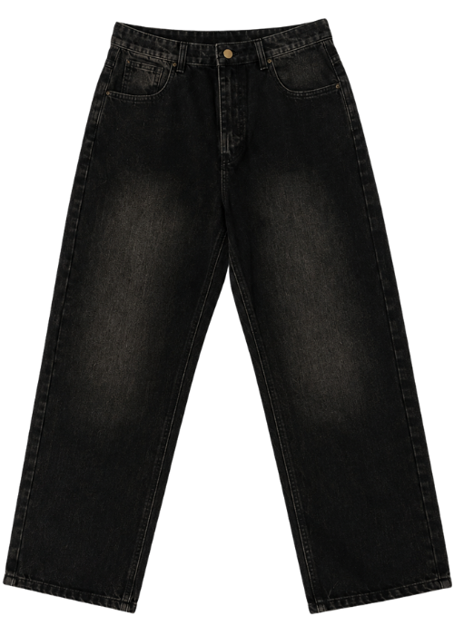 [PREORDER] Possessionless Baggy Black Denim Jeans