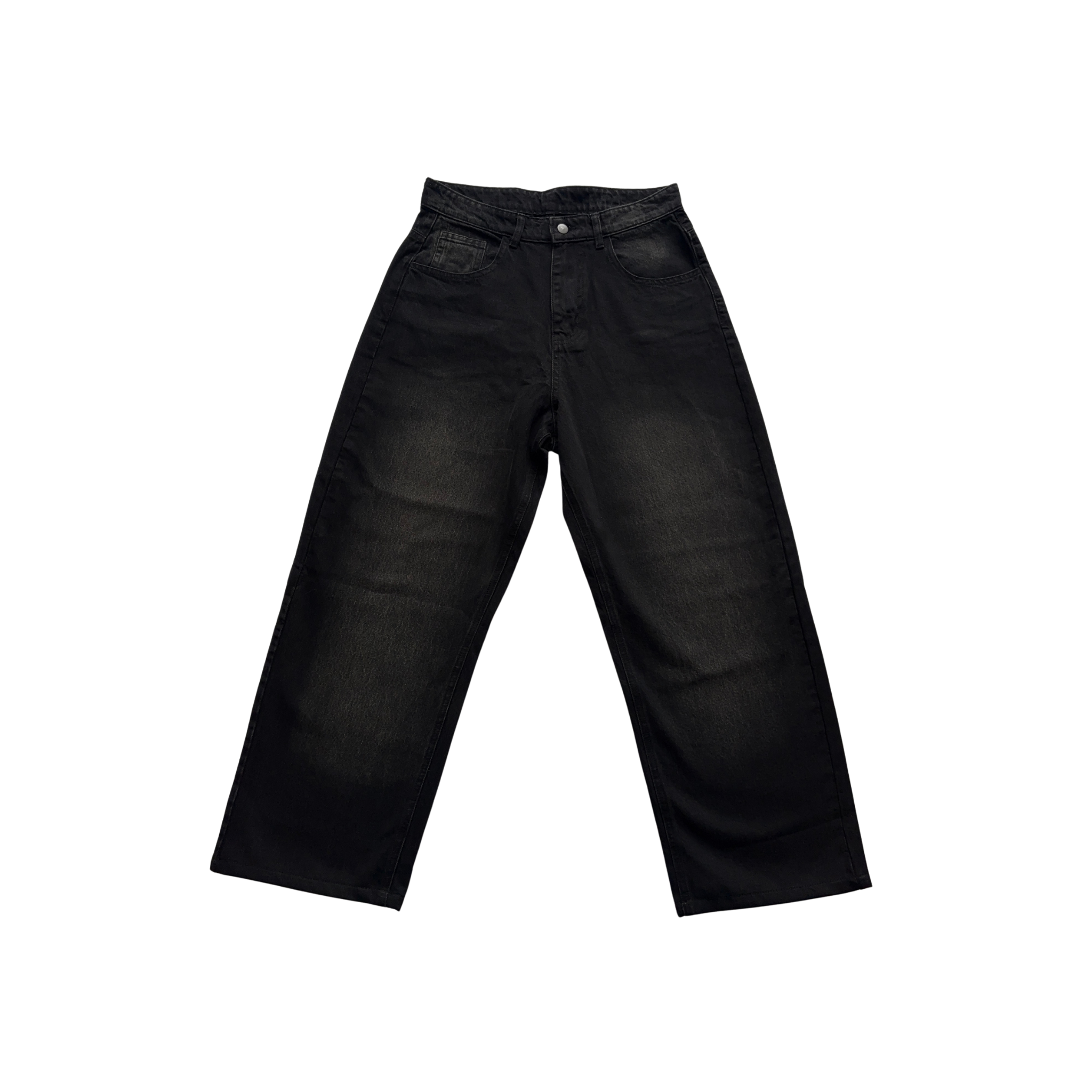 Possessionless 'Nocturne' Baggy Denim Jeans — front view