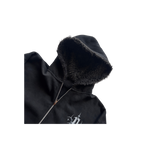 Possessionless 'Nocturne' Fur Zip-Up Hoodie — faux fur hood detail